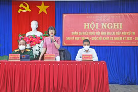 Đại biểu Quốc hội tỉnh Gia Lai tiếp xúc cử tri huyện Kông Chro và thị xã An Khê