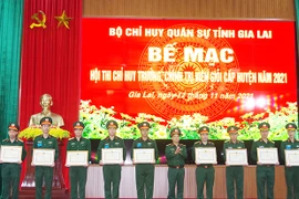 Gia Lai: Hội thi Chỉ huy trưởng, Chính trị viên giỏi cấp huyện