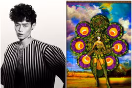 Nhà thiết kế trẻ kể chuyện làm trang phục dân tộc cho Á hậu Kim Duyên