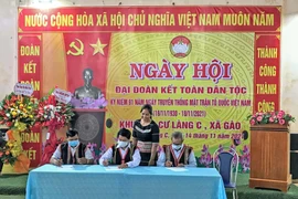 Pleiku: Rộn ràng Ngày hội Đại đoàn kết toàn dân tộc tại làng C