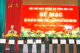 Gia Lai: Hội thi Chỉ huy trưởng, Chính trị viên giỏi cấp huyện