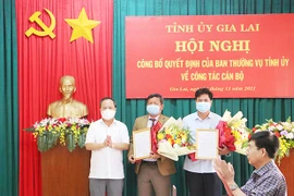 Gia Lai: Công bố Quyết định của Ban Thường vụ Tỉnh ủy về công tác cán bộ