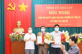 Gia Lai: Công bố Quyết định của Ban Thường vụ Tỉnh ủy về công tác cán bộ