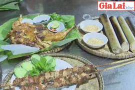 Cơm lam gà nướng-Đặc sản của núi rừng Tây Nguyên