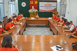 Tọa đàm kỷ niệm 75 năm Ngày thành lập Hội Chữ thập đỏ Việt Nam