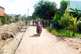 Chư Mố vượt khó để xây dựng nông thôn mới