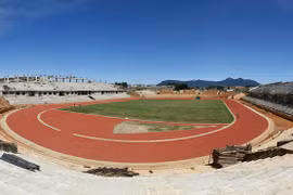 Cận cảnh sân vận động Đà Lạt xây gần 8 năm chưa xong