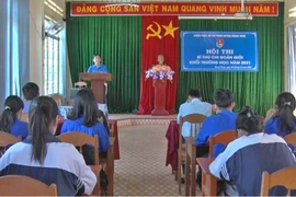 Mang Yang: Hội thi Bí thư Chi đoàn giỏi khối trường học