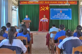 Mang Yang: Hội thi Bí thư Chi đoàn giỏi khối trường học