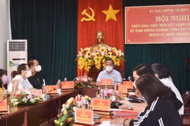 Triển khai Kết luận định hướng xây dựng pháp luật nhiệm kỳ Quốc hội khóa XV