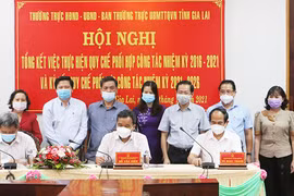 Gia Lai: Tổng kết việc thực hiện Quy chế phối hợp công tác nhiệm kỳ 2016-2021