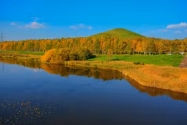 Ba sắc màu tạo nên mùa thu rực rỡ ở Hokkaido