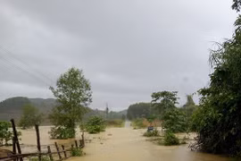 Trượt chân ở suối, học sinh lớp 2 bị nước lũ cuốn trôi