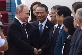 Tổng thống Nga Vladimir Putin đến Đà Nẵng dự APEC