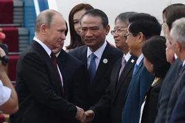 Tổng thống Nga Vladimir Putin đến Đà Nẵng dự APEC