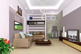 Những mẫu phòng khách cho nhà ống đẹp nhất hiện nay