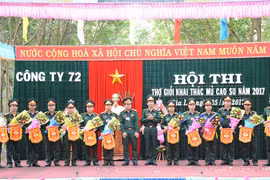 64 tuyển thủ tranh tài tại hội thi thợ giỏi khai thác mủ cao su