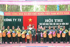 64 tuyển thủ tranh tài tại hội thi thợ giỏi khai thác mủ cao su
