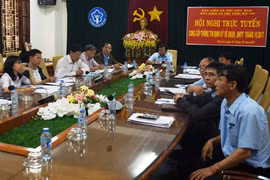 Hội nghị trực tuyến cung cấp thông tin cho báo chí về BHXH, BHYT