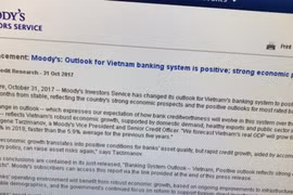 Moody's nâng hạng tín nhiệm ngân hàng Việt Nam từ "ổn định" lên "tích cực"
