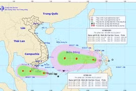 Áp thấp nhiệt đới gần bờ: Gió giật cấp 9, cách Côn Đảo 200 km