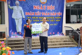 Ngày hội Đại doàn kết tại xã Ia Kdăm