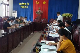 Khảo sát thực hiện nhiệm vụ cải cách tư pháp ở TP Pleiku