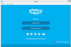 Microsoft bỏ tùy chọn đăng nhập Skype bằng Facebook vào năm 2018