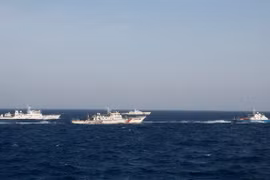 Phản đối hành động gây hấn của Trung Quốc ở biển Đông