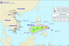 Bão Kai-tak giật cấp 10, diễn biến phức tạp