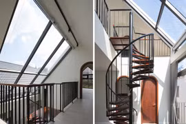 Ngôi nhà đóng kín vẫn thừa ánh sáng tự nhiên