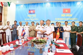 Hải quân Việt Nam - Campuchia làm tốt Quy chế phối hợp tuần tra chung