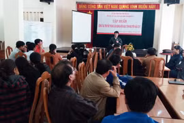 Tập huấn vận động truyền thông hiến máu cho tình nguyện viên