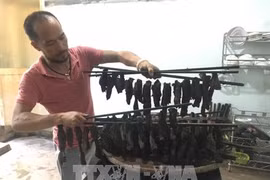Thịt khô-hương vị Tết của người Tây Nguyên