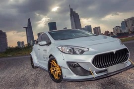 Kia K3 biến thành siêu xe Maserati GranTurismo tại Việt Nam