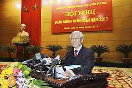 Toàn văn phát biểu của Tổng Bí thư tại Hội nghị Quân chính toàn quân