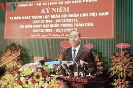 Chủ tịch nước dự kỷ niệm 73 năm thành lập QĐND Việt Nam
