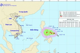 Bão Kai-tak di chuyển chậm theo hướng Tây, diễn biến phức tạp