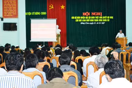 Kông Chro quán triệt Nghị quyết lần thứ 6(khóa XII)