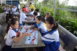 Điểm sáng trường học xanh-sạch-đẹp-an toàn