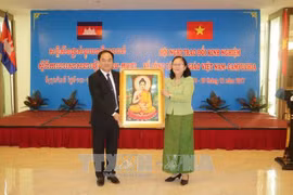Việt Nam - Campuchia trao đổi kinh nghiệm về công tác tôn giáo