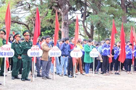 Mít tinh hưởng ứng Tháng Hành động quốc gia phòng, chống HIV/AIDS