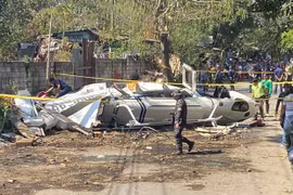 Máy bay trực thăng chở Tư lệnh Lục quân Ấn Độ gặp nạn