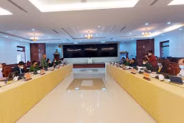 Đoàn công tác của Ủy ban Quốc phòng và An ninh Quốc hội làm việc với UBND tỉnh