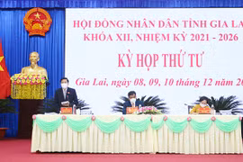 Phiên làm việc đầu tiên kỳ họp thứ 4 HĐND tỉnh Gia Lai khóa XII: Nhìn lại kết quả công tác năm 2021