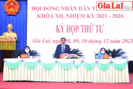 Kỳ họp thứ 4 HĐND tỉnh Gia Lai khóa XII: Thành công tốt đẹp