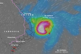 Bão số 9 giật trên cấp 17, cách Bình Định - Phú Yên khoảng 230km
