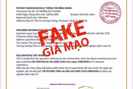 Sở Y tế TP. Hồ Chí Minh bác thông tin xuất hiện biến chủng Omicron