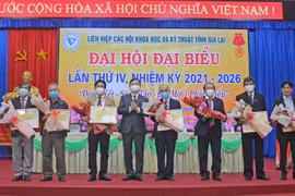 PGS.TS. Nguyễn Danh tái đắc cử chức Chủ tịch Liên hiệp các Hội Khoa học và Kỹ thuật tỉnh khóa IV