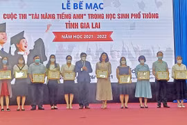 Gia Lai: 23 thí sinh đạt giải cao tại cuộc thi tài năng tiếng Anh